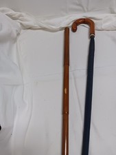 Hugendubel  Vintage Gehstock  mit Integriertem Regenschirm