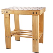 Bambushocker Schemel Vintage