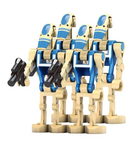 Bricks star wars kampfdroiden - star,