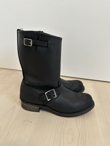 Frye biker boots schwarz - biker, damen