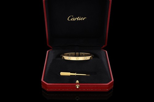 Cartier love armband karat - 18,