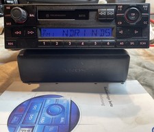 Org. Blaupunkt VW Beta V Golf 4 Polo Autoradio + Code + Anleitung Funktionsfähig