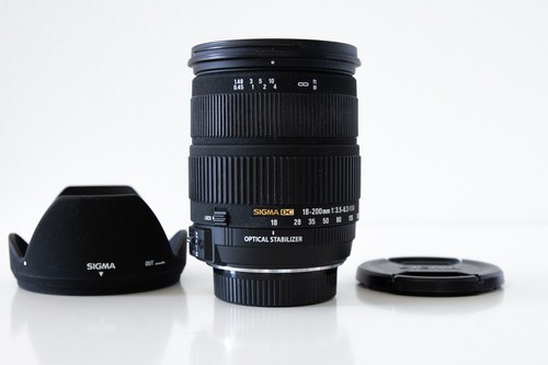 Sigma 200mm 6 3 dc - f/3.5-6.3, os