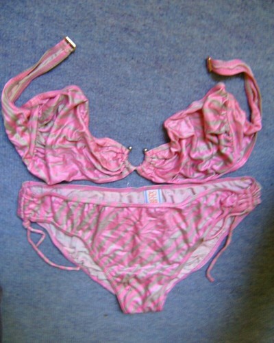 Damen vintage bikini pink - damen,