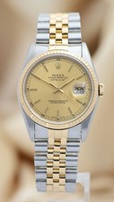 Rolex Datejust Automatik Herrenuhr Stahl/Gold 16233 