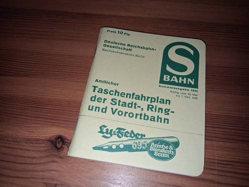 Taschenfahrplan berlin - taschenfahrplan,