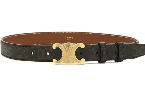 Celine triomphe leder gürtel - triomphe,