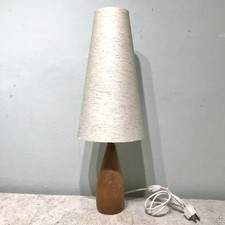 Tischlampe Teakholz Lampenfuß