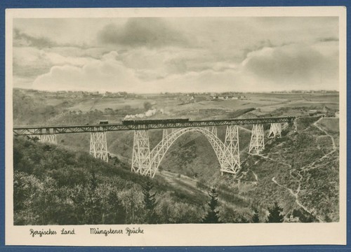 Müngstener eisenbahnbrücke - müngstener,
