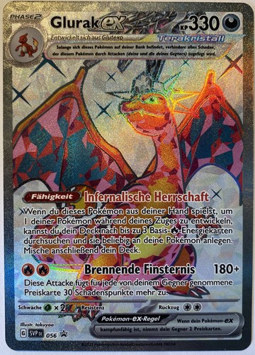 Pokemon glurak full art - glurak,