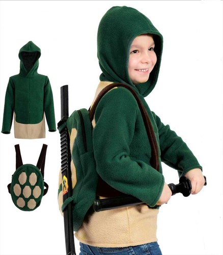 Kinderkostüm turtle oberteil - kinderkostüm,