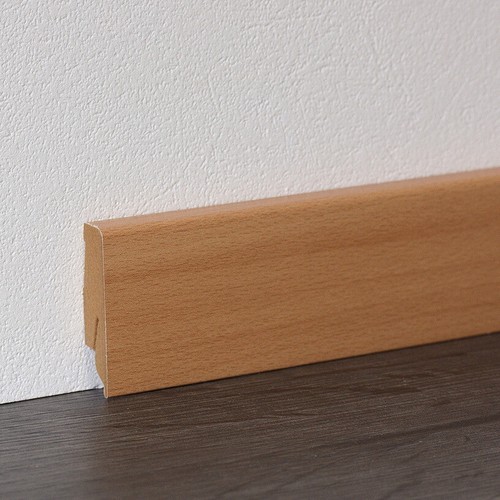Sockelleiste cube 58mm buche - cube,