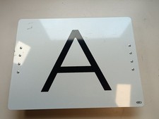 A-Schild "Abfall-Schild" LKW Warntafel Blechschild mit Halterung 300x400mm