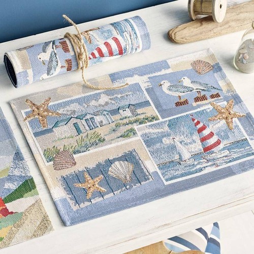 Sander tischset beach house - sander,