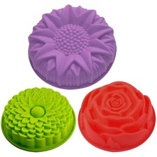 Silikonformen Blumenmuster