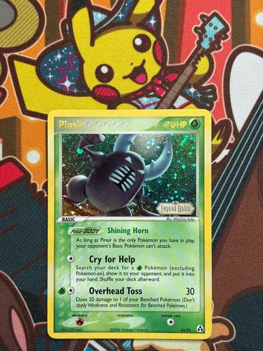 Pinsir reverse ex - 24/92, legend