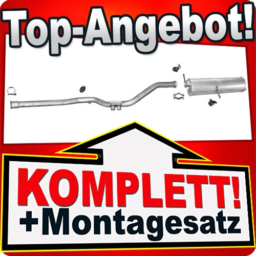 Auspuff für peugeot 307 - peugeot,