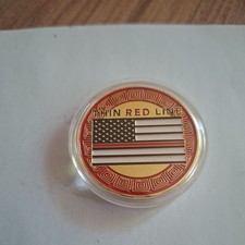 Souvenir Medallie Feuerwehr USA (1)