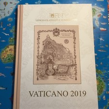 Vatikan Briefmarkenjahrbuch 2019 Komplett Original Wie Verausgabt