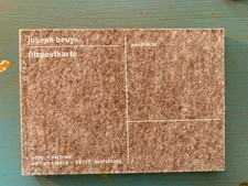 Joseph Beuys Filzpostkarte -