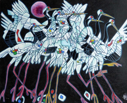 Tie feng jiang vögel - jiang,