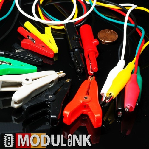 Krokodilklemmen bananenstecker - krokodilklemmen,