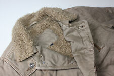 JEEP Jacke Winterjacke Mantel - Teddyfell + Used-Look dick gefüttert Gr.128 134