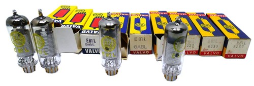 Valvo e81l röhren - 9x, |