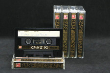 5x MC Kassette BASF CR-M II 90  - Maxima / Modell 1987 /  Typ II / Chromdioxid