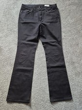 Schwarze Jeans, Bootcut, Gr
