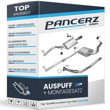 Auspuffanlage für AUDI A4