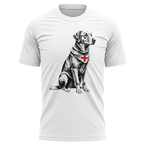 Herren england shirt golden - herren,