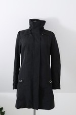 ° GEOX Respira ° Wasserdichte JACKE Gr. 42 / L 44 schwarz Mantel Winddicht