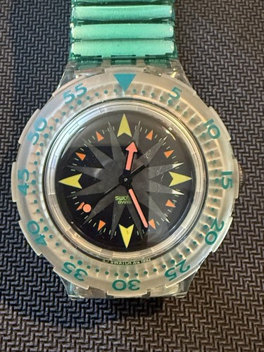 Swatch scuba 200 mint drops - scuba,