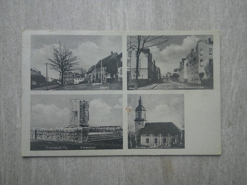 Fraureuth markt werdauer - ak,