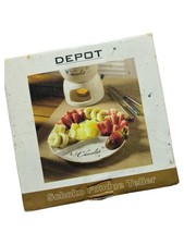 Depot Servierplatte Schoko