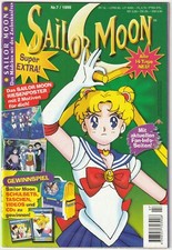 ✪ SAILOR MOON #7/1999 + Poster/ohne Extra, Ehapa/Toei MANGA-COMICHEFT Z1/1-