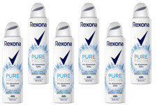6x Rexona Deospray Pure Fresh Deo ohne Aluminium schützt 48 Stunden, 150ml NEU