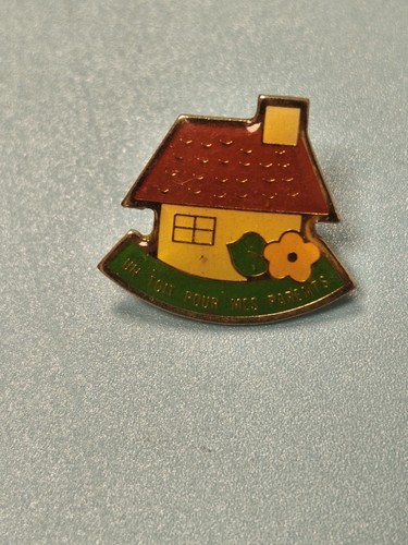 Vintage anstecknadel haus ein - haus, "ein