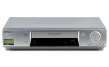 Sony SLV-SE710 VHS Videorecorder silber + FB / gewartet 1 Jahr Garantie #1