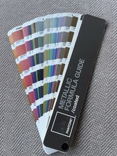 Pantone, Farbfächer, Farbblock, Metallic Coated,
