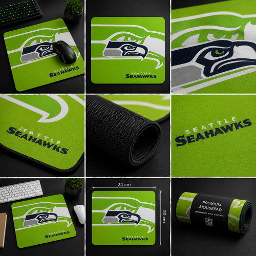 Seattle seahawks mousepad - seattle,