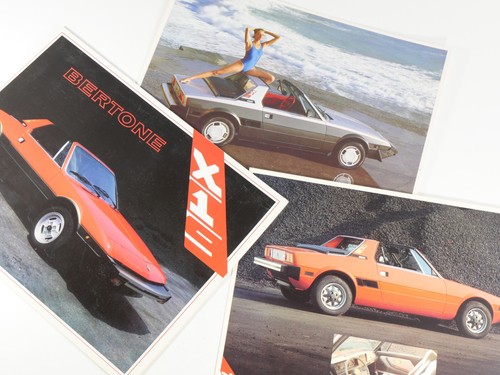 Bertone x19 werbeplakate - bertone, &