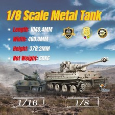 HengLong 1/8 Deutsche Tiger I