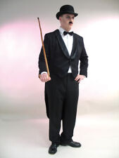 Karneval-Kostüm Herrenfrack, schwarz, Größe 48/50