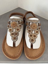 Damen Sandalen Zehentrenner