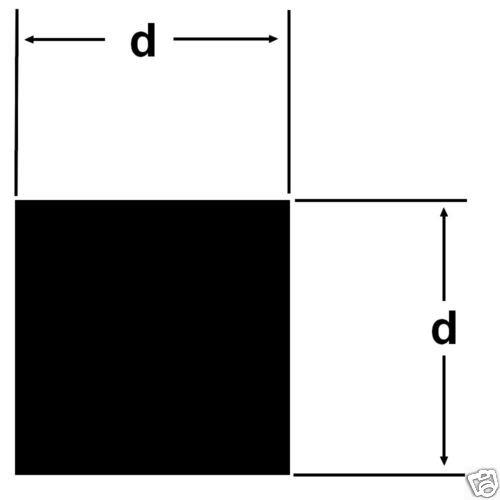 Alu vierkantstange 12x12mm - alu,