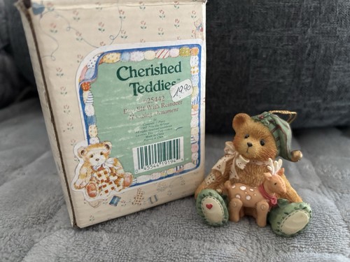 Cherished teddies boy elf with - teddies,