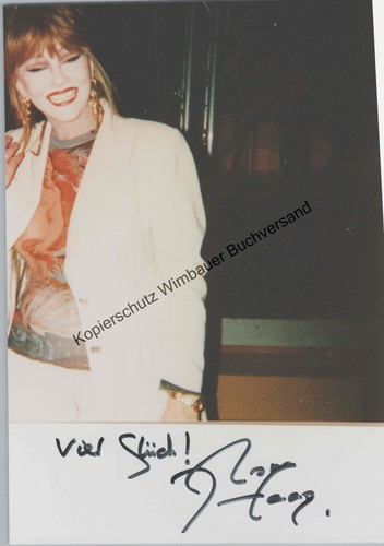 Original autogramm romy - romy, haag