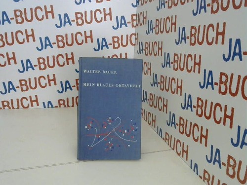 Mein blaues oktavheft walter - blaues,